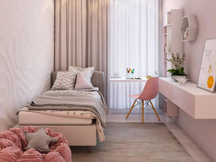 Nội thất tối giản cho phòng ngủ nhỏ