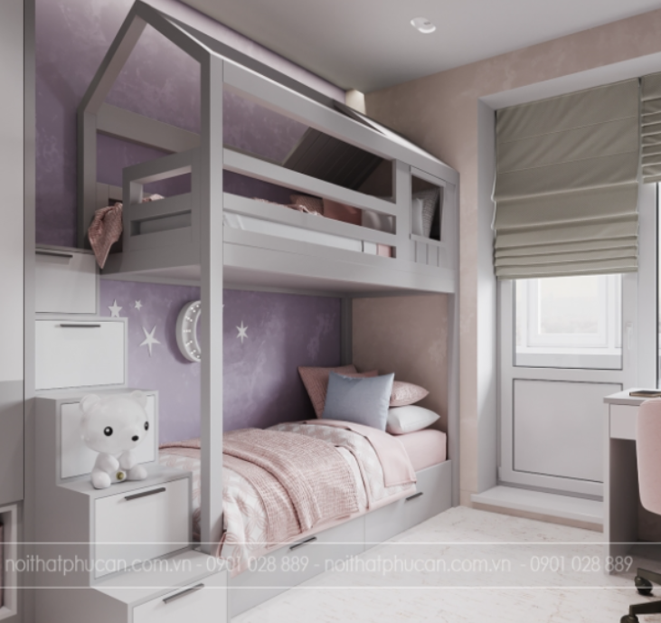 kích thước giường tâng 5