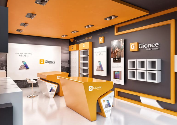 thi công nội thất showroom 1
