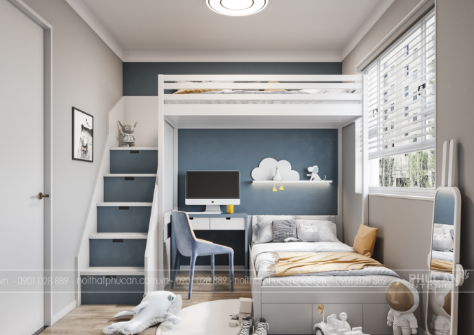 Các mẫu giường tầng đẹp được ưa chuộng