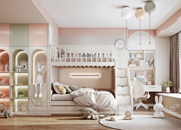 Các mẫu giường tầng đẹp được ưa chuộng