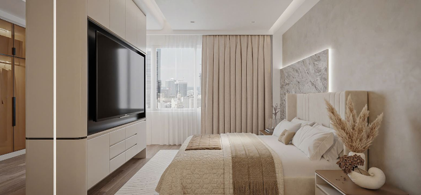Giải pháp thiết kế căn hộ 1 phòng ngủ