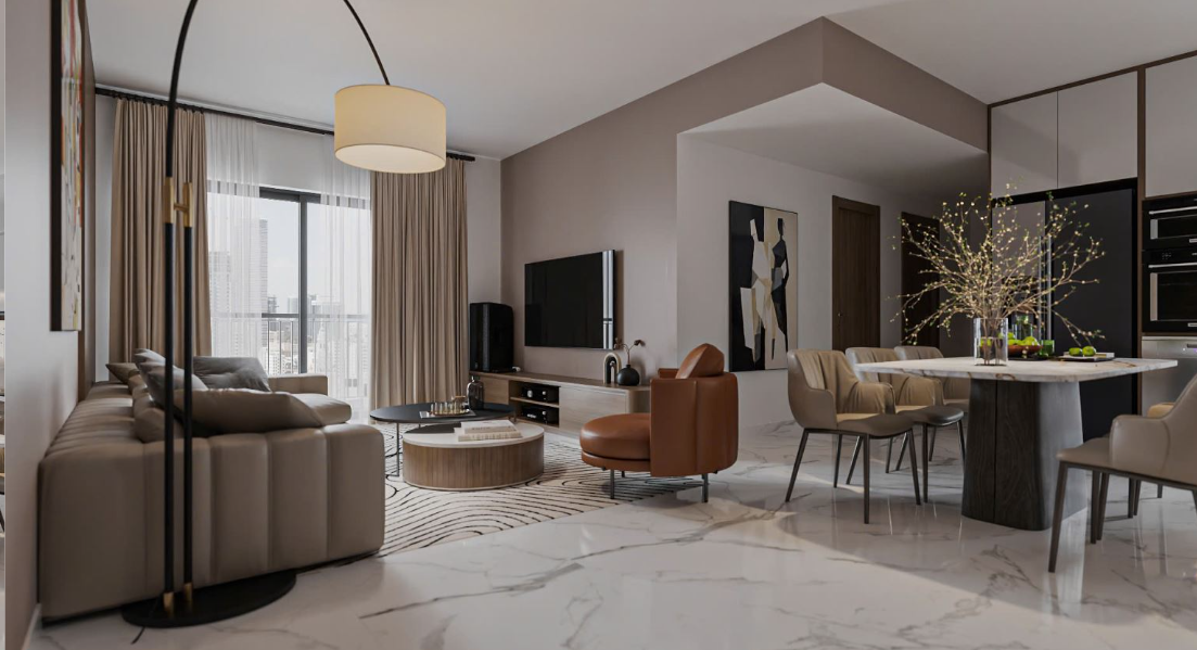  Phong cách hiện đại tối giản