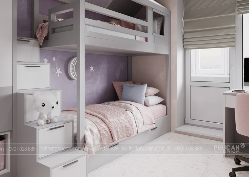 Lợi ích của giường tầng trong nhà nhỏ, chung cư mini