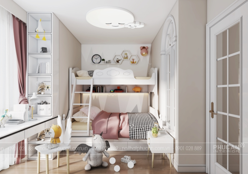 Các mẫu giường tầng phù hợp cho không gian nhỏ