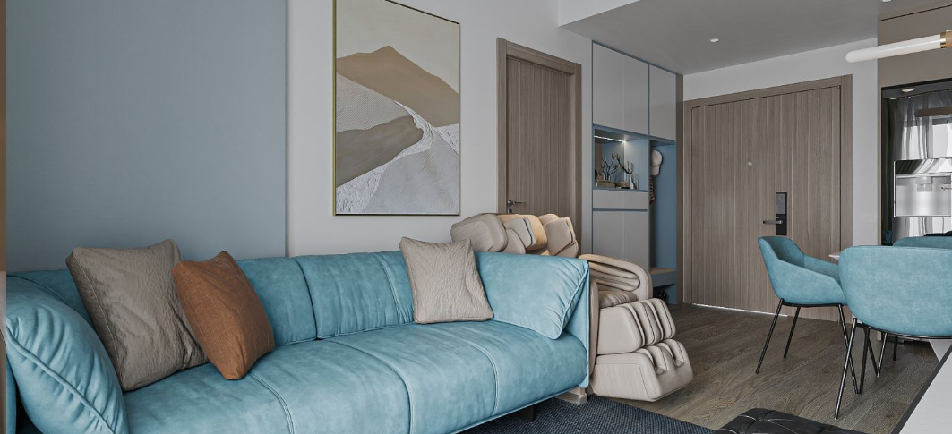 Thiết kế nội thất căn hộ 70m² – Rộng rãi, tiện nghi hơn