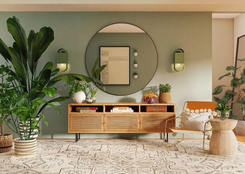 Phong cách Eco-Friendly – Xanh và bền vững