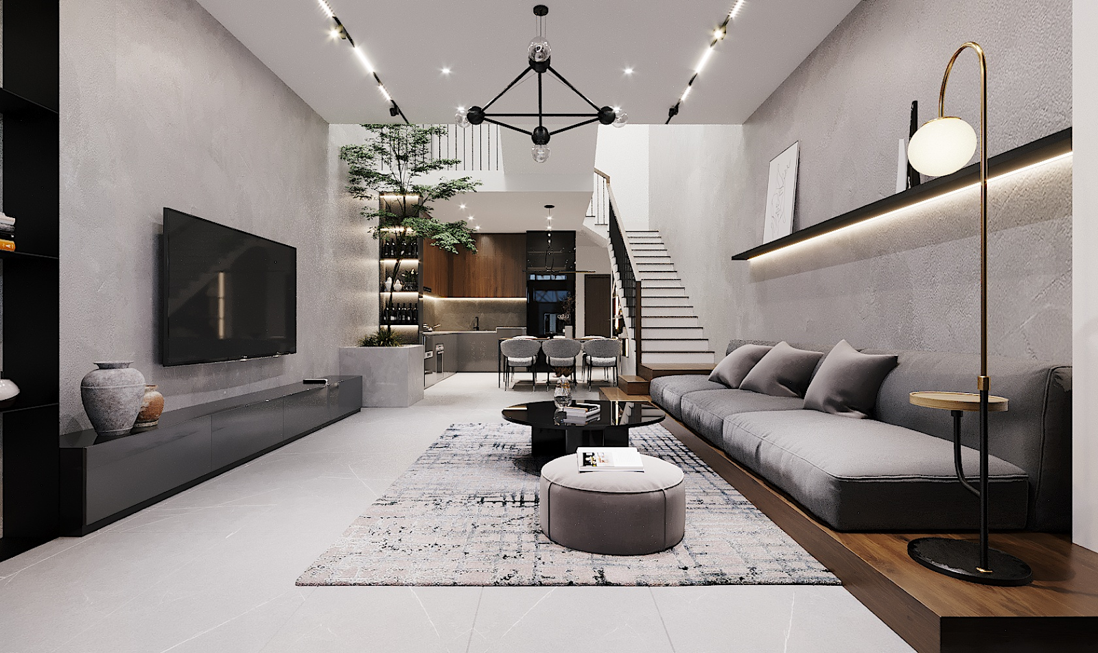 Phong cách Hiện đại – Tối giản và tiện nghi