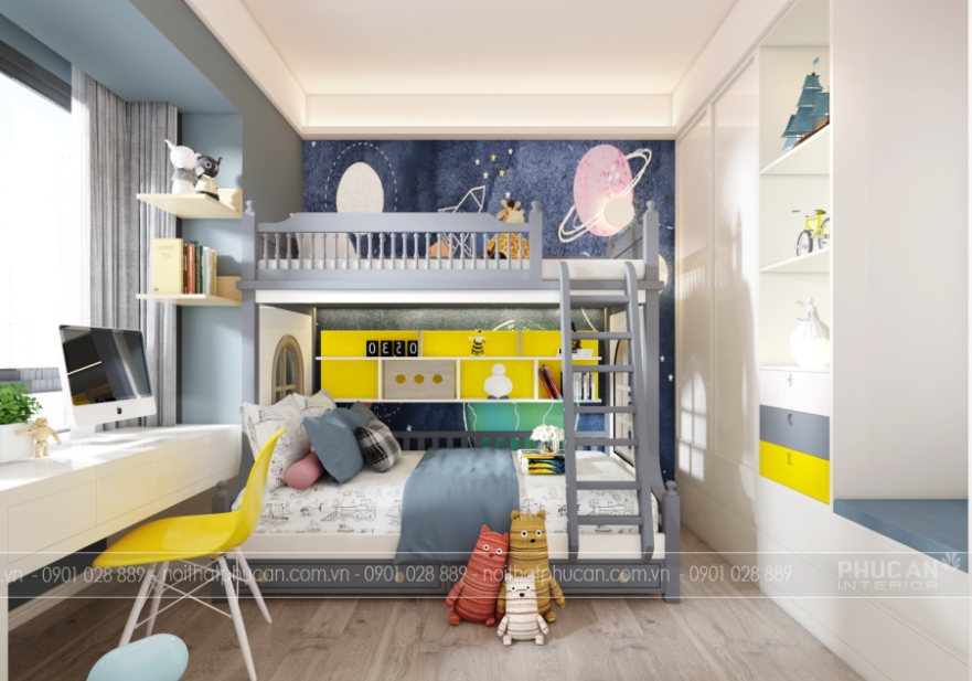 Giường tầng cho bé