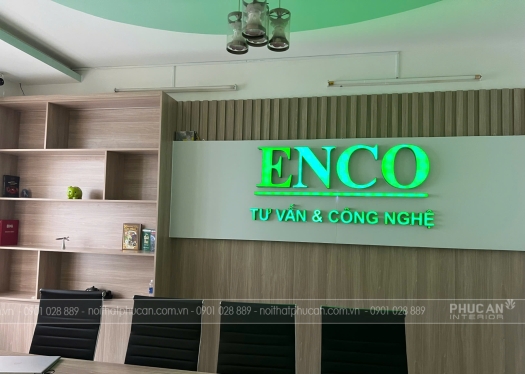 Bảng hiệu công trình ENCO