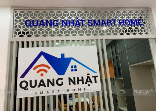 Bảng hiệu công trình SMART HOME