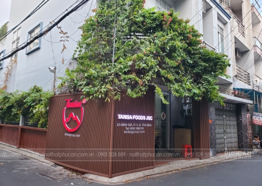 Bảng hiệu công trình Tanisa