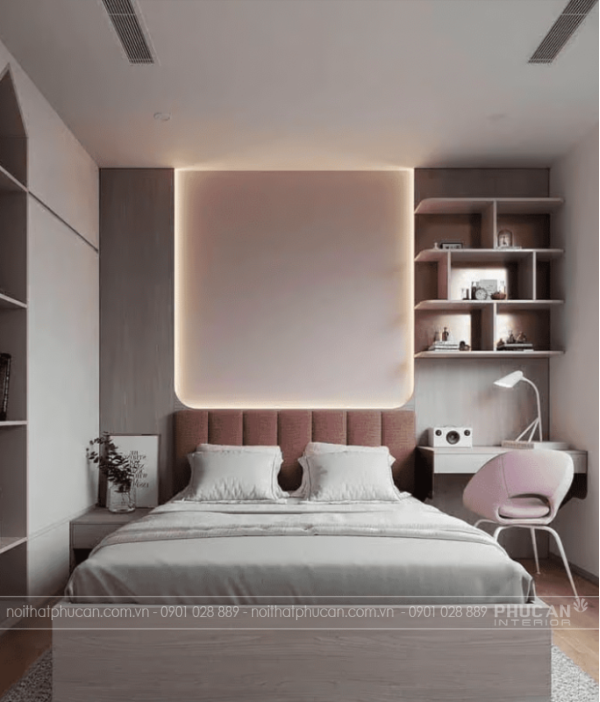 Cách sắp xếp phòng ngủ nhỏ 10m2 đẹp, không bí bách (Áp dụng cho nhà phố & căn hộ)