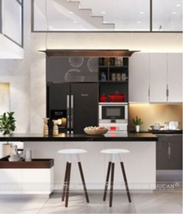 Khoảng cách bếp – chậu rửa – tủ lạnh chuẩn công năng giúp bếp tiện nghi, dễ sử dụng