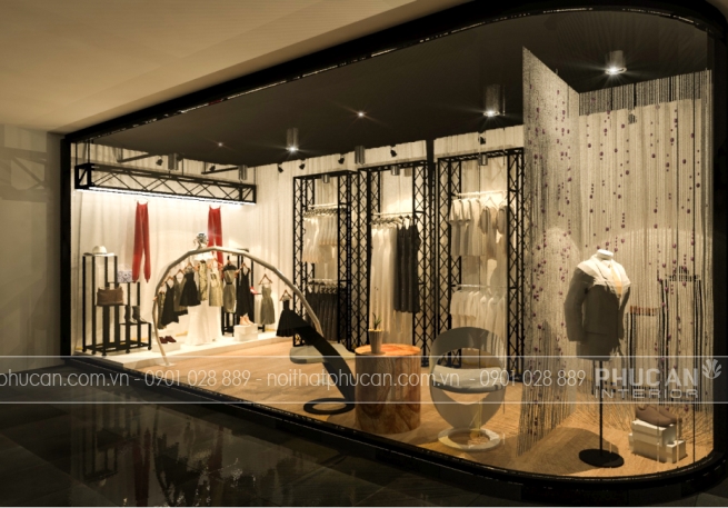 Thiết kế nội thất Showroom for Din Tsun - Long An