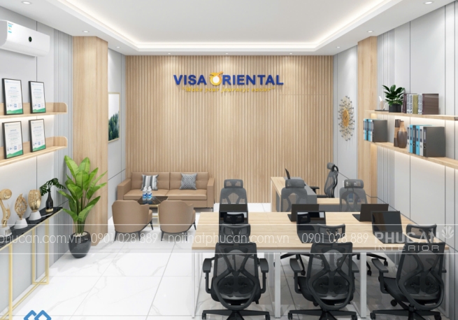 Thiết Kế Nội Thất Văn Phòng Oriental