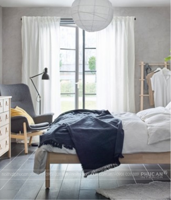 Thiết kế phòng ngủ phong cách Bắc Âu – Đơn giản, tinh tế và đầy ấm áp