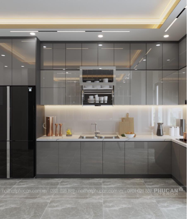 Tủ Bếp Acrylic Và Laminate Nên Chọn Loại Nào?