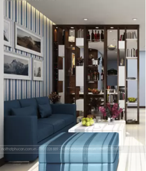 Cách bố trí phòng khách nhà phố hẹp vẫn thoáng và đẹp