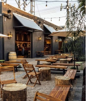 Dịch vụ thiết kế quán cafe sân vườn cao cấp – Không gian xanh thư giãn giữa lòng thành phố