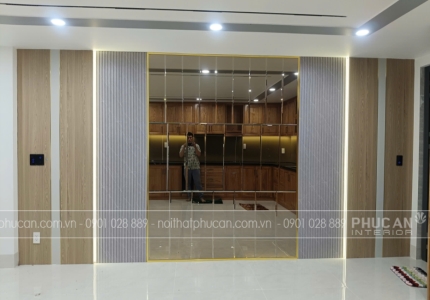 Thi Công Nội Thất Văn Phòng Kết Hợp Nhà Ở Evergreen