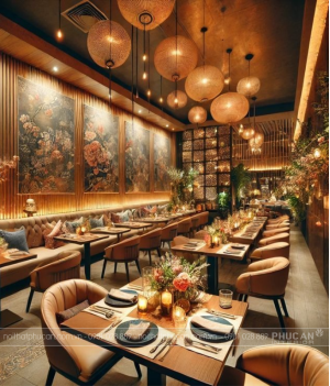 Thiết kế nhà hàng An Giang – Tối ưu công năng & thẩm mỹ