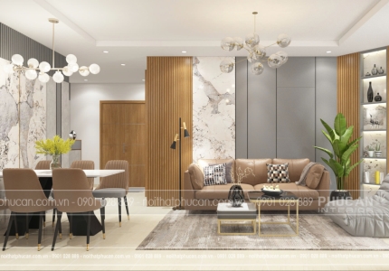 Thiết Kế Nội Thất Căn Hộ Anh Minh