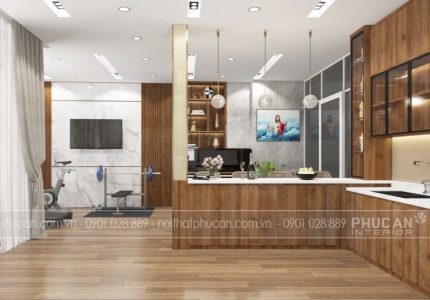 Thiết Kế Nội Thất Nhà Phố MS.Ngọc