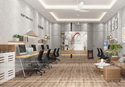 Thiết Kế Nội Thất Văn Phòng Mạng Xuyên Việt