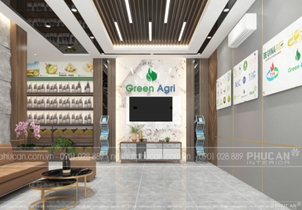 Thiết Kế Nội Thất Văn Phòng Sầu Riêng Green Agri