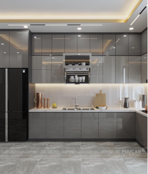 Tủ Bếp Acrylic Và Laminate Nên Chọn Loại Nào?